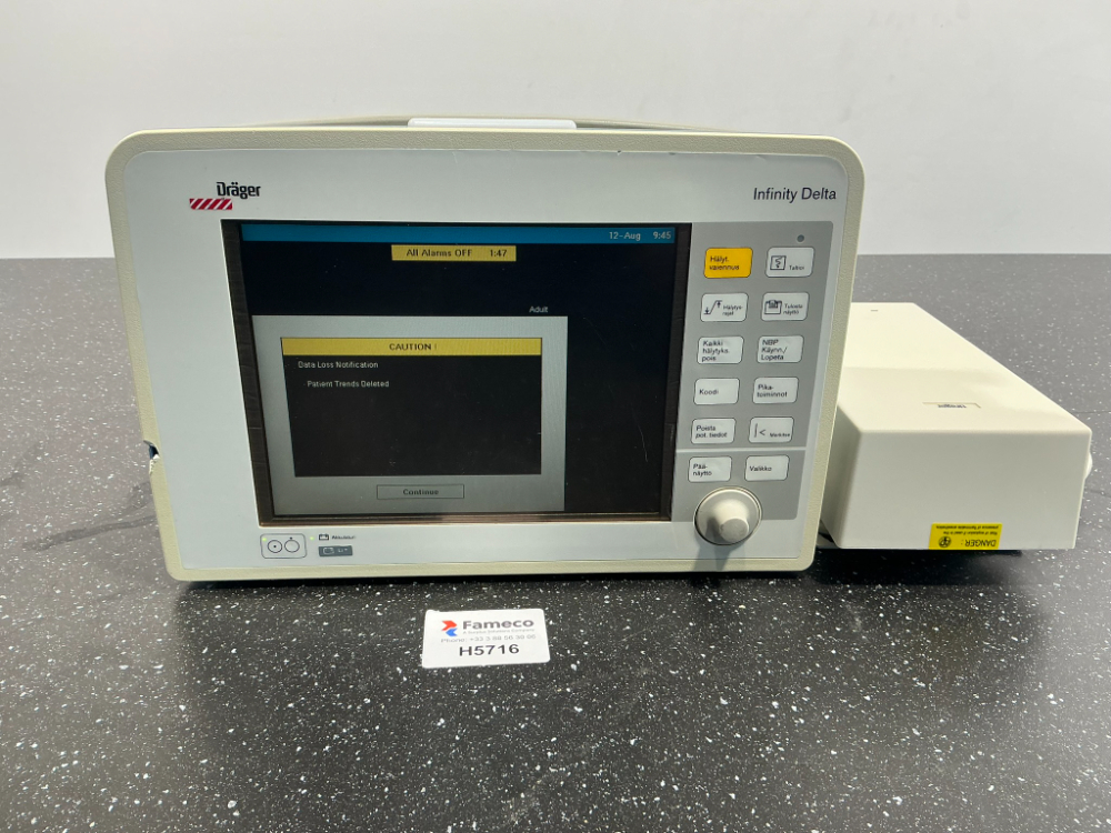 Image of Dräger Infinity Delta - Monitor
